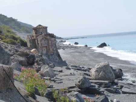 Chapelle byzantine en Crète