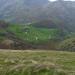 Vallée verdoyante et montagne Pyrénéenne Basque