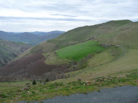 Col dans les Pyrénées basques