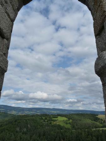 Vue d'un clocher de Lozère